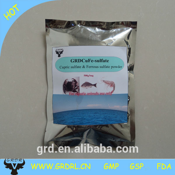 Fish-worm nemesis/Cupric sulfate & Ferrous sulfate powder 