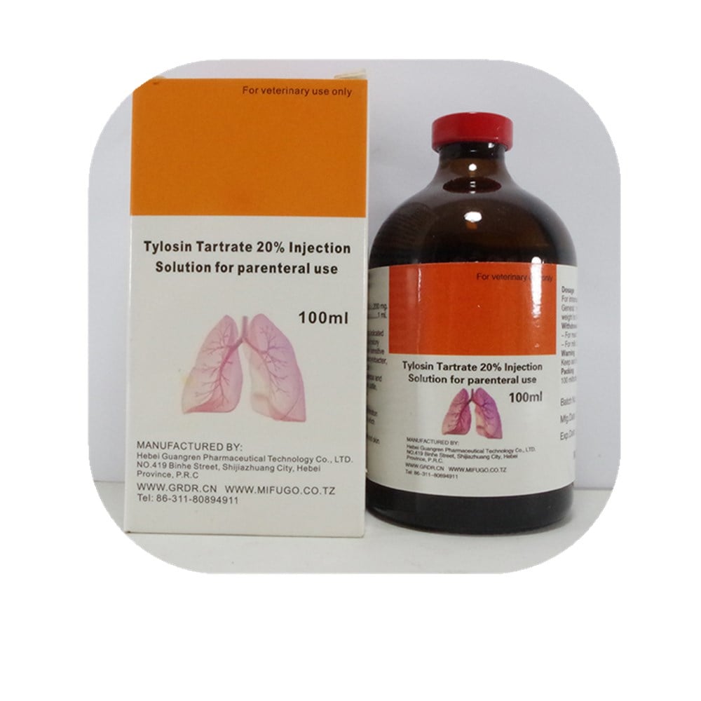 20% tylosin for respiratory disease