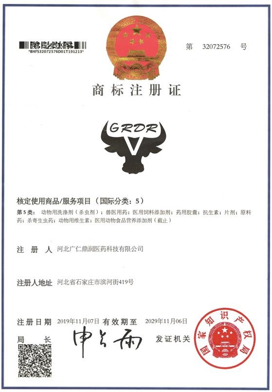 Hebei Guangren Dingrun Pharmaceutical Technology Co., Ltd.