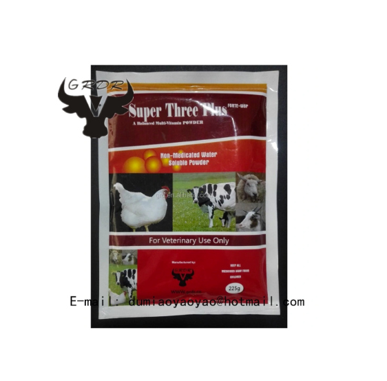 The Good Quality Animal Bull Cows Gain Weight Multi Vitamin Powder for Meat Production