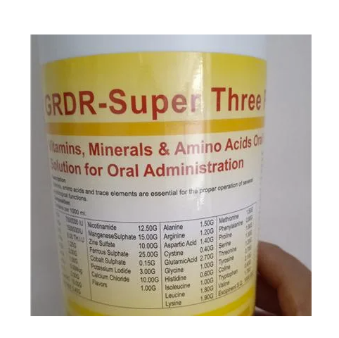 Hot Sale Multivitamin Super Three Plus Oral Liquid for Animal Use