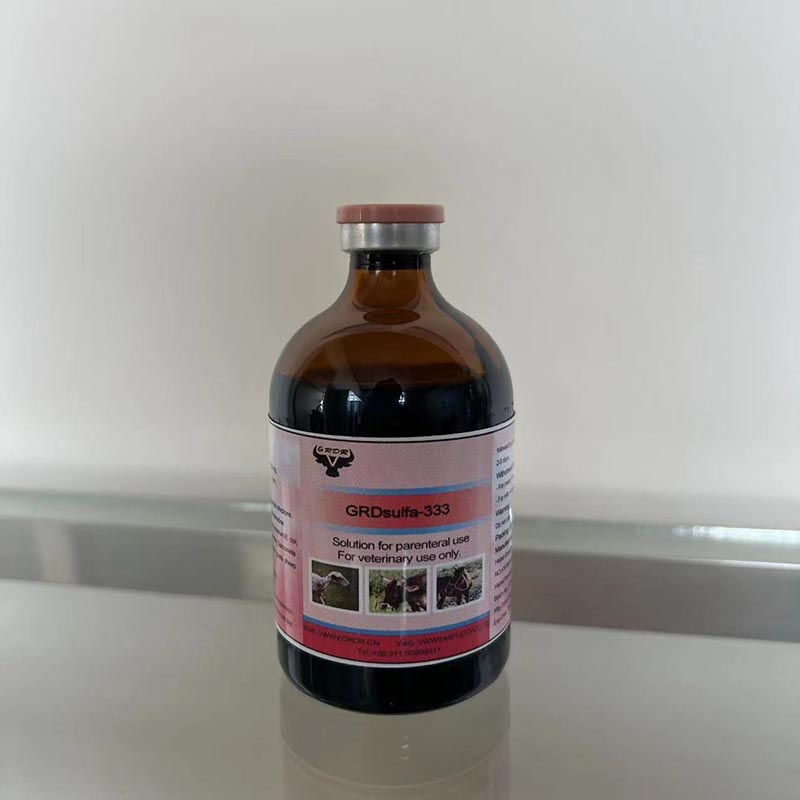 33.3% Sulphadimidine Injecton High Quality Exporter Factory Chinese Supplier Manufacturer Veterinary Medicines Chemicals Top GMP Factory Animal Drugs