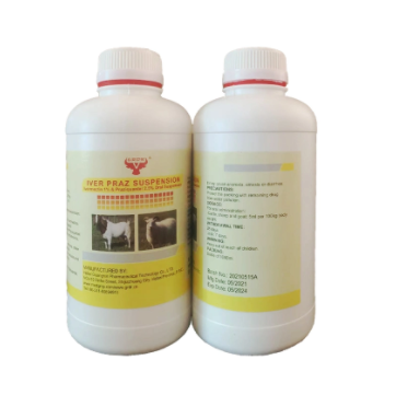 Good Quality and Effective Praziquantel 2.5% & Ivermectin 1% Oral Suspension