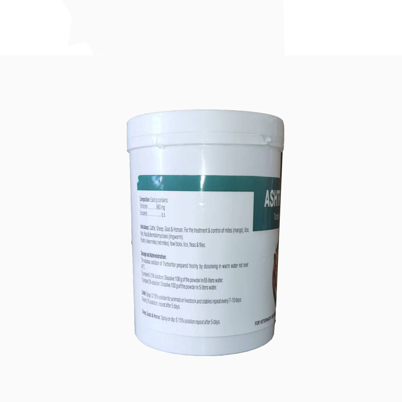  Livestock Farm Medicine Insecticide Dipterex/Trichlorphon/Trichlorfon 80% SP, 97%TC